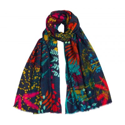 Kismet cashmere ring scarf - rainbow