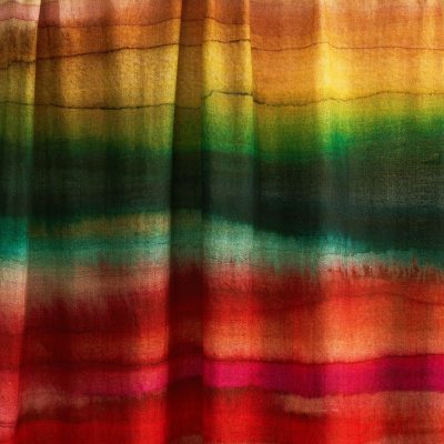Watercolour Stripe scarf - rainbow 3 EDITED